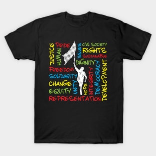 Civil Rights Activist Theme T-Shirt